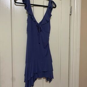 Ruffled jersey sundress